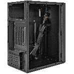Компьютерный корпус Minitower ExeGate BAA-308UC-UNS450 (mATX, БП UNS450 с вент. 12см, 1хUSB/1хUSB 3.0/1хTypeC, HD Audio, черный), фото2
