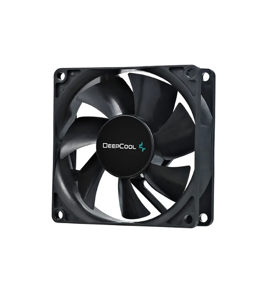 Вентилятор для корпуса DEEPCOOL XFAN 80 черный, 80 мм, 1800 об/мин, 20.3 дБ, Molex