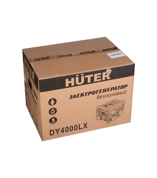 Электрогенератор бензиновый Huter DY4000LX, 3.3 кВт, 68 дБ, 42.2 кг
