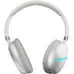 Беспроводные/проводные наушники Soundmax SM-HP2200B белый, накладные, Bluetooth + проводной, до 6 ч, фото4