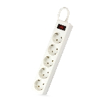 Сетевой фильтр Smartbuy (SBSP-50-W) - 5 роз х 5 м - белый, фото 1