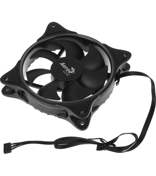 Вентилятор для корпуса Aerocool/Formula Eclipse 12 черный, 120 мм, 1200 об/мин, 19.8 дБ, 6 pin