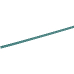 Термоусадочная трубка ТТУ 12/6 зеленая 1 м UDRS-D12-1-K06 IEK, фото 1