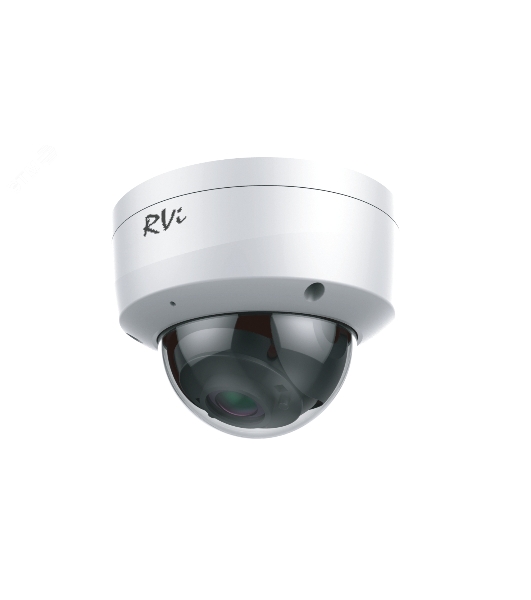 Видеокамера IP 4Мп купольная с ИК-подсветкой до 30 м (2.8мм) RVi-1NCD4054 (2.8) white