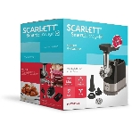 Мясорубка электрическая Scarlett SC-MG45S66 черный, 2200 Вт, 2.5 кг/мин, реверс, защита от перегрузки, насадки - 4, фото2