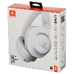 Беспроводные/проводные наушники JBL Live 770NC белый, полноразмерные, Bluetooth + проводной, адаптивное шумоподавление, фото2