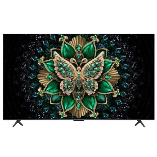 Телевизор TCL 75' 75C6K черный Mini LED UHD 144Hz Google TV