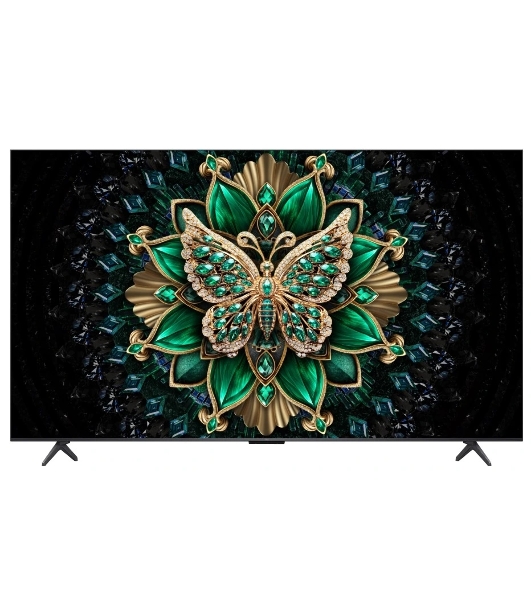 Телевизор TCL 75' 75C6K черный Mini LED UHD 144Hz Google TV