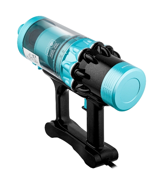 Пылесос вертикальный BRAYER BR4271 голубой, питание от сети, 185 Вт, уборка сухая, пылесборник 0.8 л