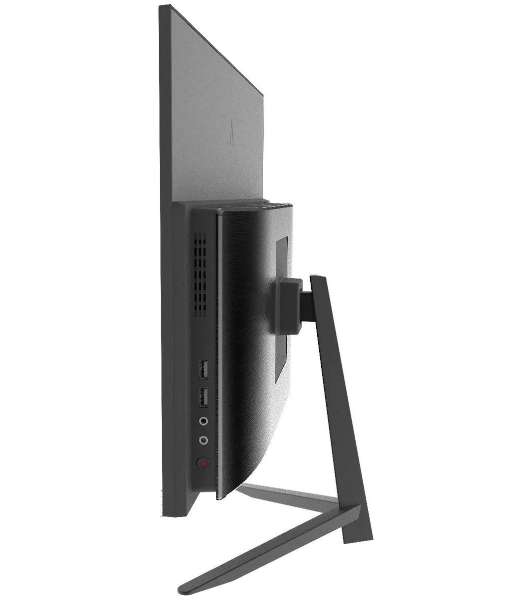 Моноблок Digma Pro Base 23.8' Full HD i3 12100 (3.3) 8Gb SSD 512Gb UHDG 730 CR Windows 11 Pro GbitEth WiFi BT 90W клавиатура мышь Cam черный 1920x1080