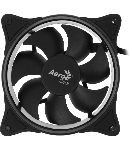 Вентилятор для корпуса Aerocool/Formula Eclipse 12 черный, 120 мм, 1200 об/мин, 19.8 дБ, 6 pin