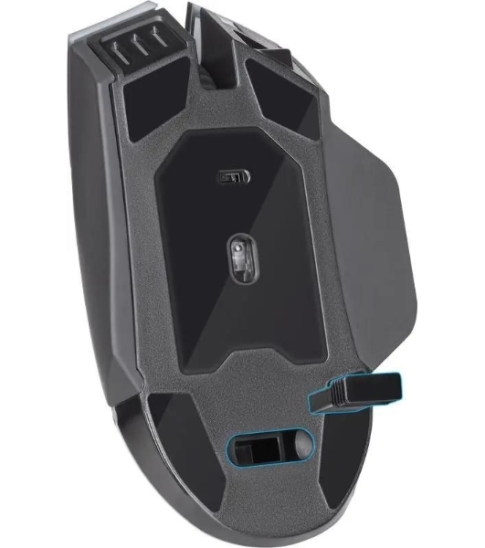 Мышь беспроводная Defender Oneshot GM-067 черный, 3200 dpi, радиоканал, USB, кнопки - 7