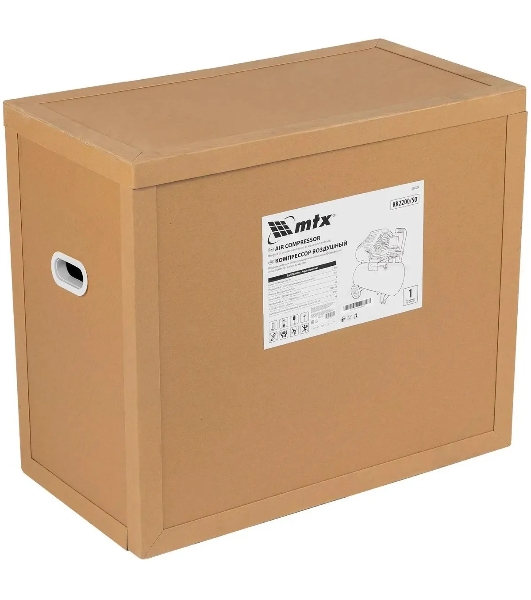 Компрессор воздушный MTX КК-2200/50, 2,2 кВт, 350 л/мин, 50 л, прямой привод, масляный