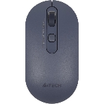 Мышь беспроводная A4Tech Fstyler FG20 пепельный/синий, 2000 dpi, радиоканал, USB, кнопки - 4, фото 1