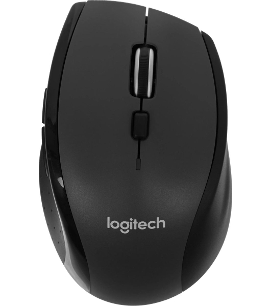 Мышь беспроводная Logitech M705 черный, 1000 dpi, радиоканал, USB, кнопки - 7