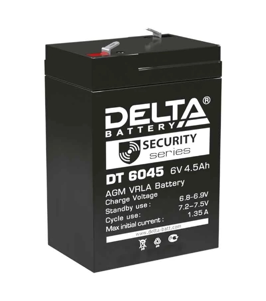 Батарея для ИБП Delta DT 6045 (6V, 4.5Ah)