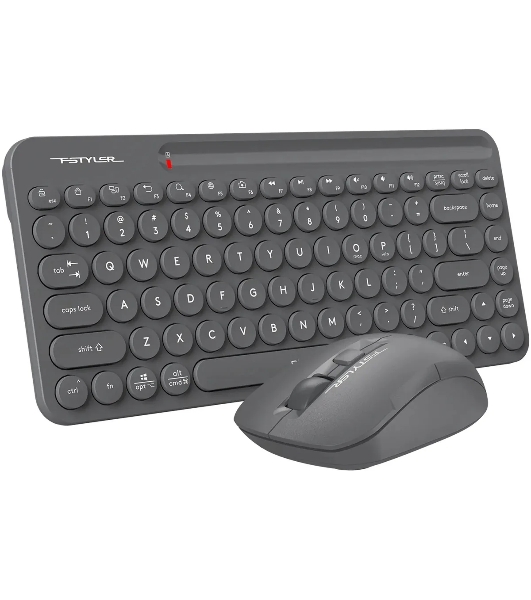 Комплект клавиатура+мышь A4Tech FStyler FG3200 Air2 беспроводной, USB, 2000 DPI, серый
