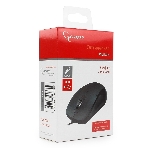 Мышь проводная Gembird MOP-110 черный, 1000 dpi, USB, кнопки - 3, фото4