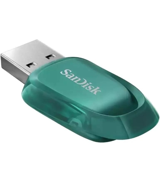 Флешка USB 256 Gb SanDisk CZ96 Ultra Eco, USB 3.2 зеленый