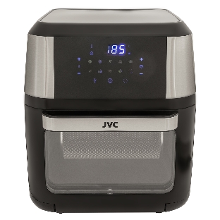 Аэрогриль JVC JK-MB060 черный, 2000 Вт, 12 л, сенсор, 9 программ
