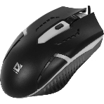 Мышь проводная Defender Flash MB-600L черный, 1200 dpi, USB, кнопки - 4, фото7