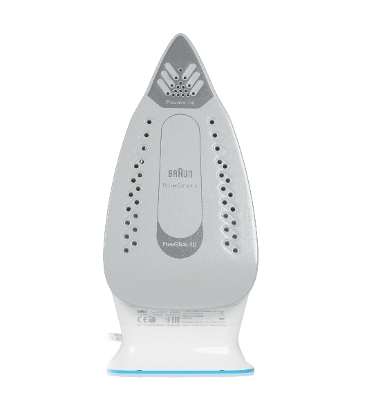 Утюг Braun SI3053BL голубой/белый, 2400 Вт, 45 г/мин, 170 г/мин, 270 мл