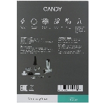 Мясорубка электрическая Candy CG-102 черный, 1800 Вт, 2.4 кг/мин, реверс, защита от перегрузки, металлический лоток, насадки - 5, фото3