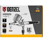 Аэрограф с верхним бачком Denzel AB1, 0.2/0.3/0.5 мм, 7 мл, 9 л/мин, фото12