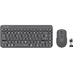 Комплект клавиатура+мышь A4Tech FStyler FG3200 Air2 беспроводной, USB, 2000 DPI, серый, фото6