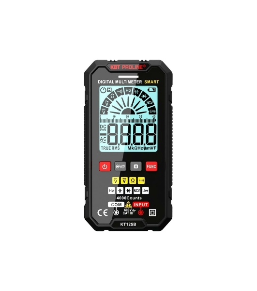 Мультиметр цифровой SMART с True RMS KT 125В PROLINE