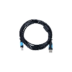 Кабель Vention USB 2.0 AM/BM - 3 м. черный VAS-A16-B300, фото3