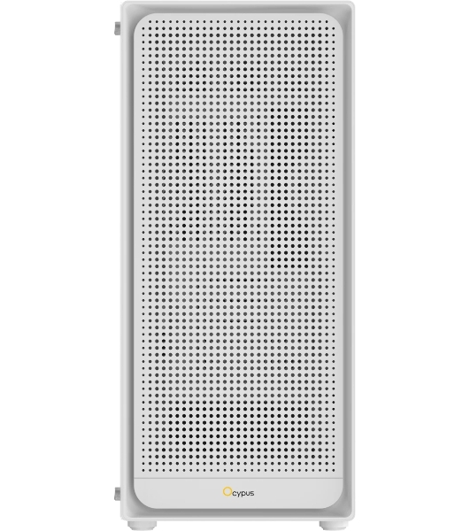Компьютерный корпус Ocypus Gaммa C50 без БП белый (Gaммa-C50-WHG000XX-GL)