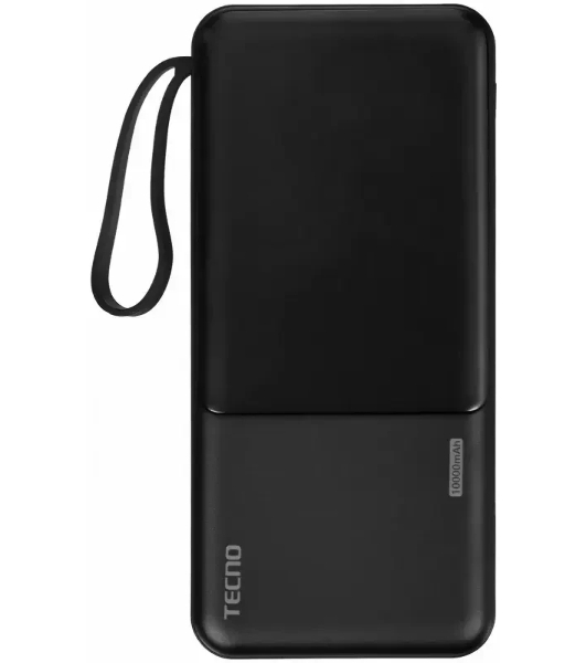 Портативный аккумулятор Tecno OnGO L101 10000mAh 12W 2.4A 2xUSB-A/USB-C черный
