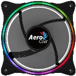 Вентилятор для корпуса Aerocool/Formula Eclipse 12 черный, 120 мм, 1200 об/мин, 19.8 дБ, 6 pin, фото 1