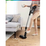 Пылесос вертикальный Bosch BCS931GAC серый, питание от аккумулятора, 2200 Вт, уборка сухая, пылесборник 0.4 л, фото14