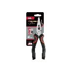 Удлиненные плоскогубцы Deli DL0103 160 мм, Cr-V, эксцентриковый шарнир, антикоррозийное покрытие, трехкомпонентная прорезиненная рукоять, фото3