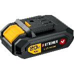 Дрель-шуруповерт STEHER CDB-200-1, 20 В, 2 Ач, 45 Нм, бесщеточный, фото5