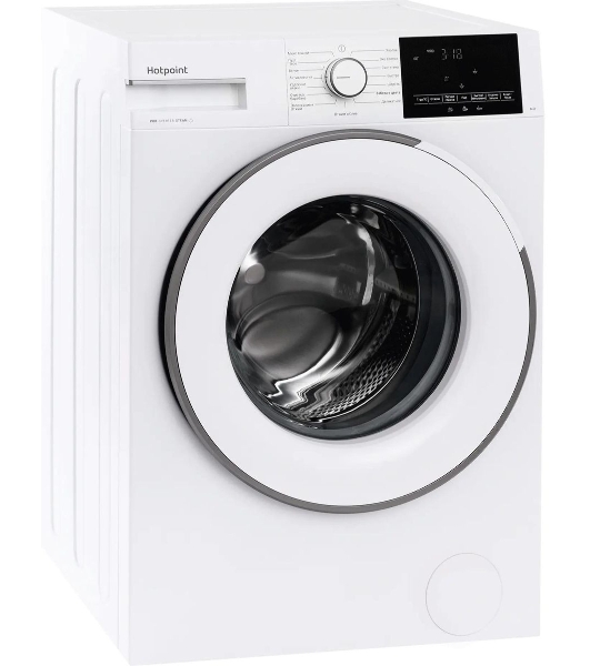 Стиральная машина Hotpoint WSH 6090 VWW белая, загрузка фронтальная 6 кг, 1000 об/мин, класс A