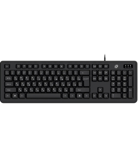 Клавиатура Oklick K175 проводная, USB Type-A, чёрный