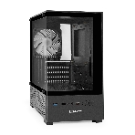 Компьютерный корпус Minitower ExeGate i3 SEA LE-NPX450 (mATX, БП 450NPX, 1хUSB+1хUSB 3.0, HD аудио, черный, передняя и боковая панели - закаленное стекло), фото5