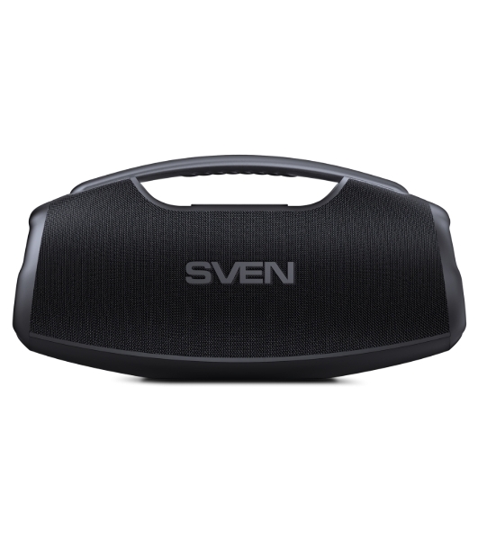 Портативная акустическая система SVEN PS-990, черный, 2.0, 2x90 Вт (RMS), IPx7, TWS, Bluetooth, USB, аккумулятор