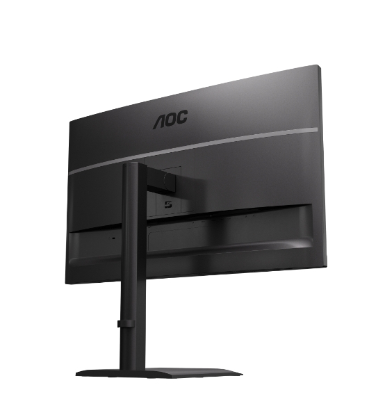 Монитор 27' AOC U27E4CV IPS 3840x2160, 60 Гц, 4 мс, 16:9, 400 кд/м², 2xHDMI 2.0, DP 1.4, DP Out, USB-C (90 Вт), USB Hub (4x USB 3.2), RJ45, 3.5 Jack, динамики (2x2 Вт), HDR Ready, Adaptive-Sync, VESA 100x100, черный