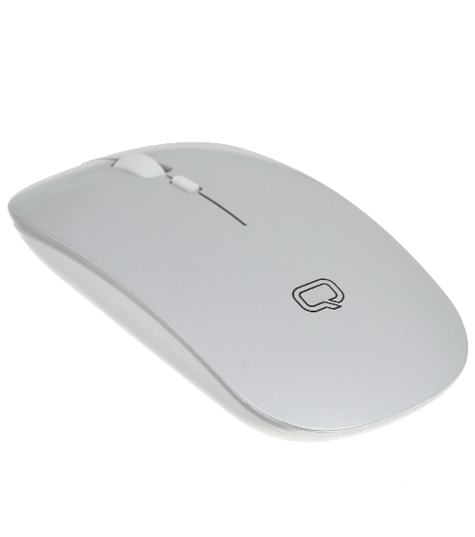 Комплект клавиатура+мышь Qumo Paragon K15/M21 беспроводной, USB, 1600 DPI, белый