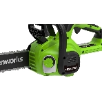 Цепная пила аккумуляторная GreenWorks G40CS30II, 40V, 30 см, без АКБ и ЗУ (2007807), фото11