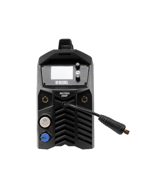 Аппарат инвертор. полуавтомат. сварки Denzel MultiMIG-200DP Synergy Double Pulse, 200 А, ПВ 80%