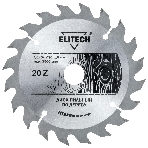 Диск пильный по дер. Elitech 1820.052700 d=140мм (циркулярные пилы) (упак.:1шт), фото 1