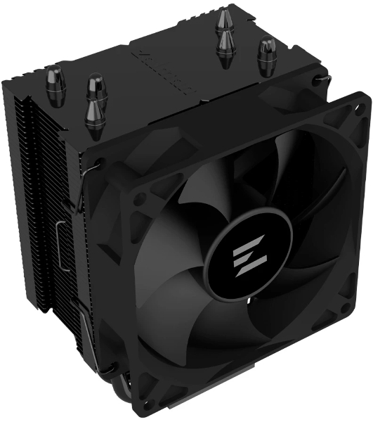 Кулер ZALMAN CNPS4X BLACK V2, 92мм FAN, 3 HEAT PIPES, 4-PIN PWM, 800-2000 RPM, 29DBA, HYDRO BEARING, LGA1851/1700, AM5/AM4, screw type installation
