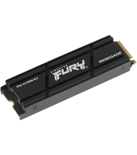 Накопитель SSD Kingston Fury Renegade, 4Tb, PCIe 4.0 x4, M.2 2280, NVMe, R/W 7300/7000, с радиатором