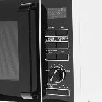 Микроволновая печь BBK 25MWS-970T/WB белый, 25 л, 900 Вт, переключатели - кнопки, поворотный механизм, фото7