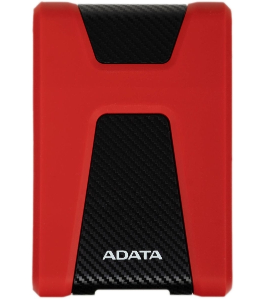 Внешний HDD 2.5' ADATA HD650, 2TB, USB 3.2 Gen 1 Type-A, 5400 rpm, красный